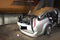 Smrtelná nehoda na Pražském okruhu! Vůz sjel ze silnice a narazil do zdi tunelu