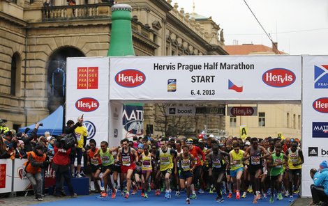 start Pražského půlmaratonu