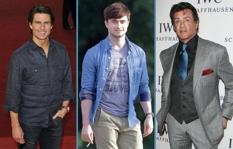 Slavní prcci: 15 mužských celebrit, které jsou menší, než jste si mysleli