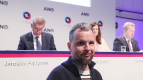 Guru sociálních sítí hnutí ANO Marek Prchal na volebním sněmu v Praze (17. 2. 2019)
