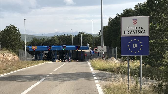 Přechod Aržano, bosensko-chorvatská hranice.