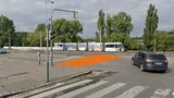 V rušné Modřanské ulici vznikl nový přechod. Praha 4 za to napadla magistrát u soudu