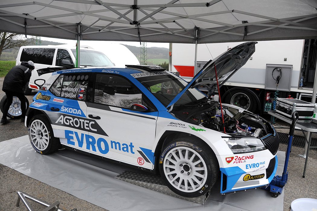 Před startem Rallye Šumava 2021