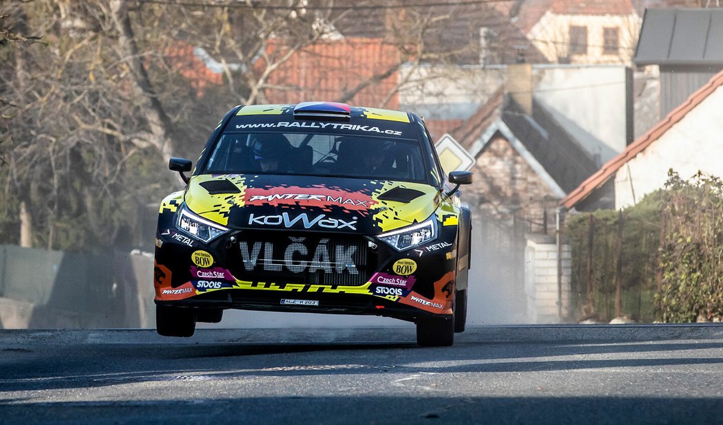 Před startem Valašské rallye 2022