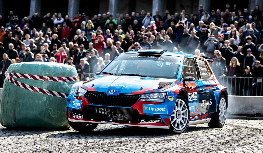 Před startem Valašské rallye 2022