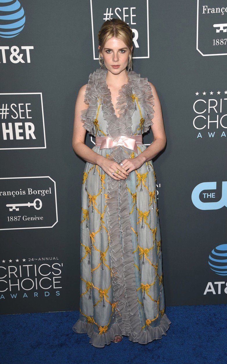 Lucy Boynton na předávání cen Critic&#39;s Choice Awards