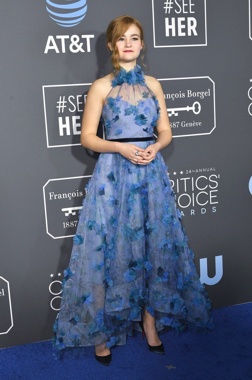 Millicent Simmonds na předávání cen Critic&#39;s Choice Awards