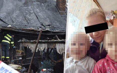 Požár chaty v Předlicích nepřežil tatínek Martin, maminka Sandra a dvě holčičky Natálka s Emou. 