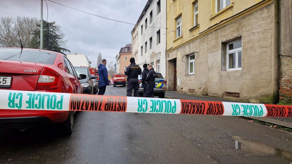 Vyšetřování požáru domku v zahradní kolonii v Předlicích (18. 02. 2023)