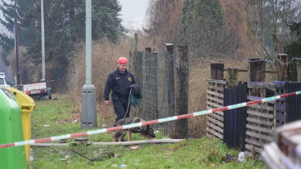 Vyšetřování požáru domku v zahradní kolonii v Předlicích (18. 02. 2023)