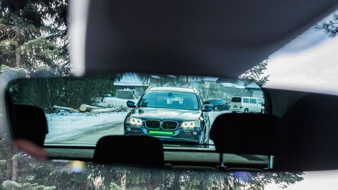 Přední brzdové světlo Přední brzdové světlo