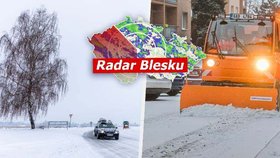 Česko čeká další mrazivý týden. Místy napadne až 15 cm sněhu.