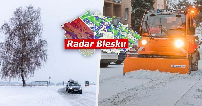 Česko čeká další mrazivý týden. Místy napadne až 15 cm sněhu.