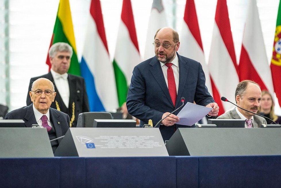 Předseda Evropského parlamentu Martin Schulz