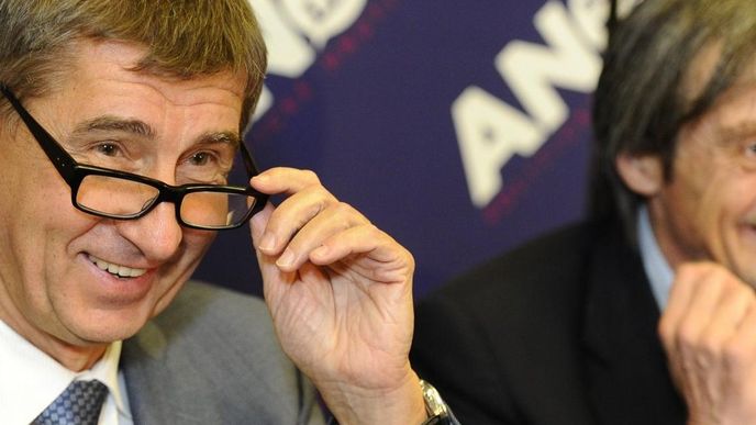 Předseda hnutí ANO Andrej Babiš a poslanec Martin Stropnický