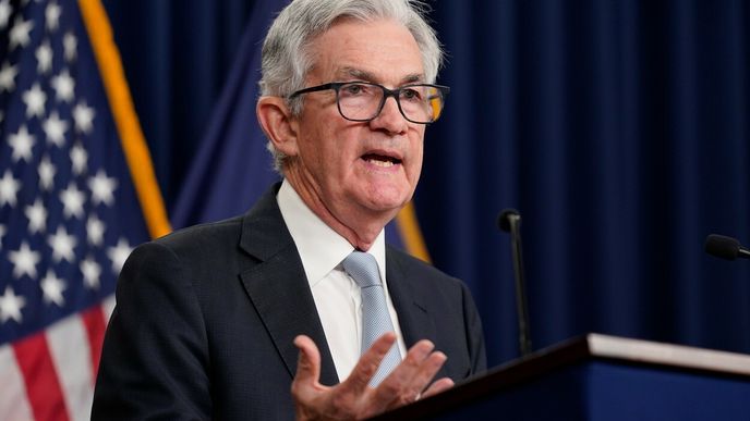 Jerome Powell, předseda Federálního rezervního systému USA.