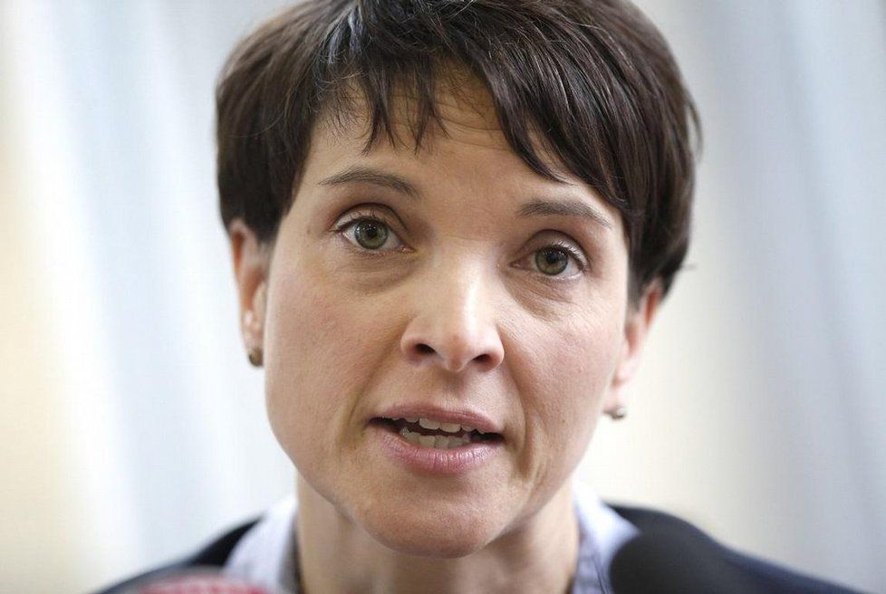 Předsedkyně AfD Frauke Petryová