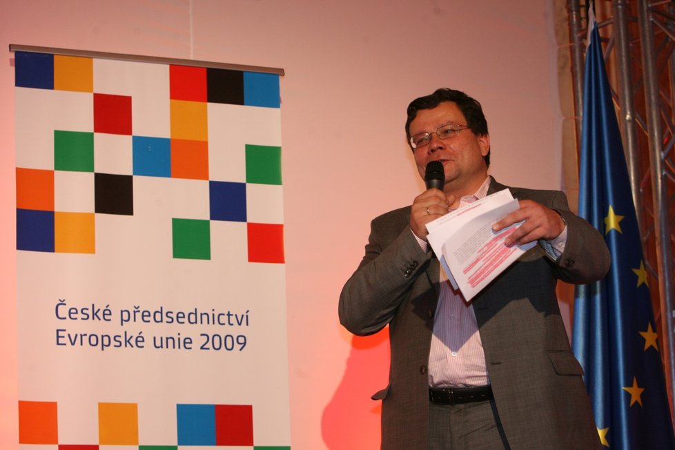 Odpovědný přípravu českého předsednictví EU v roce 2009 byl ministr pro evropské záležitost Alexandr Vondra (ODS)