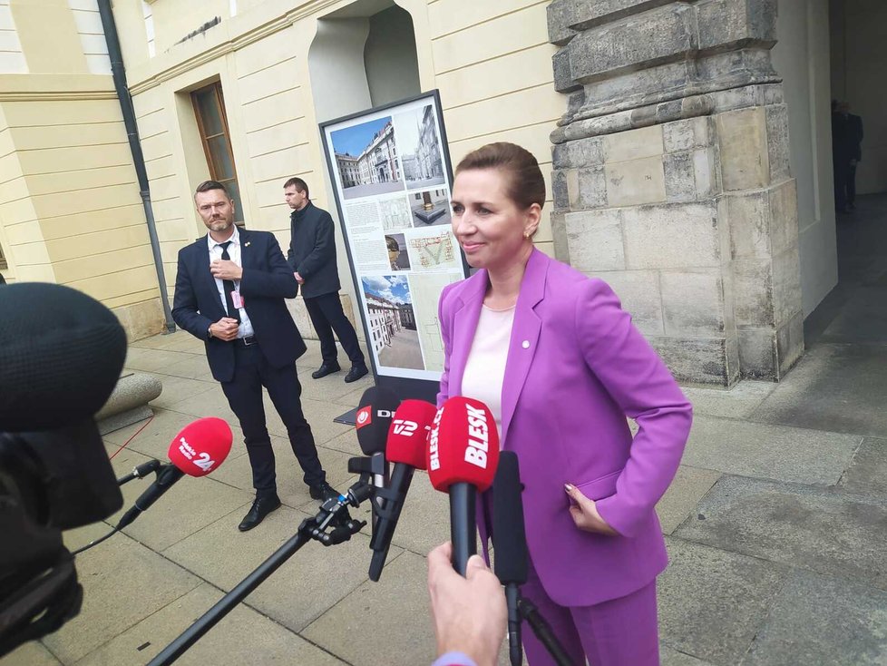 Mette Frederiksenová, dánská premiérka.