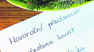 Novoroční předsevzetí: Proč na sebe vymýšlíme příkazy a zákazy, které beztak okamžitě porušujeme?