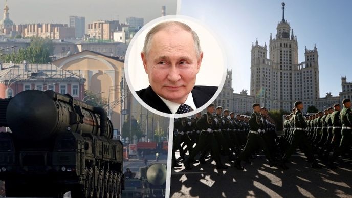 Přehlídky ke Dni vítězství v Moskvě se zúčastní méně techniky i vojáků. Rusové mají strach z útoku Ukrajinců