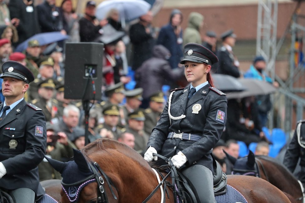 Martin Hrinko koordinoval přehlídku a ukázku policejních sil a prostředků v rámci Dne oslav 100 let vzniku ČSR v Praze na Evropské třídě 28. 10. 2018.