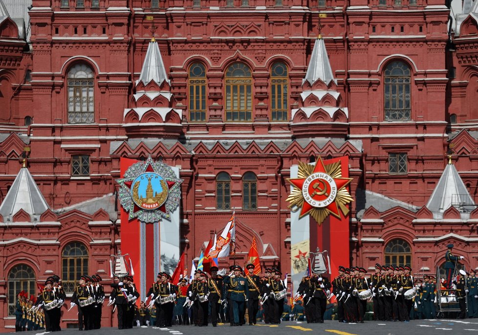 Přehlídka v Moskvě, 9. května 2022