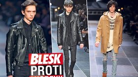 Pobouření na přehlídce: Modelové? Ne, kostlivci!