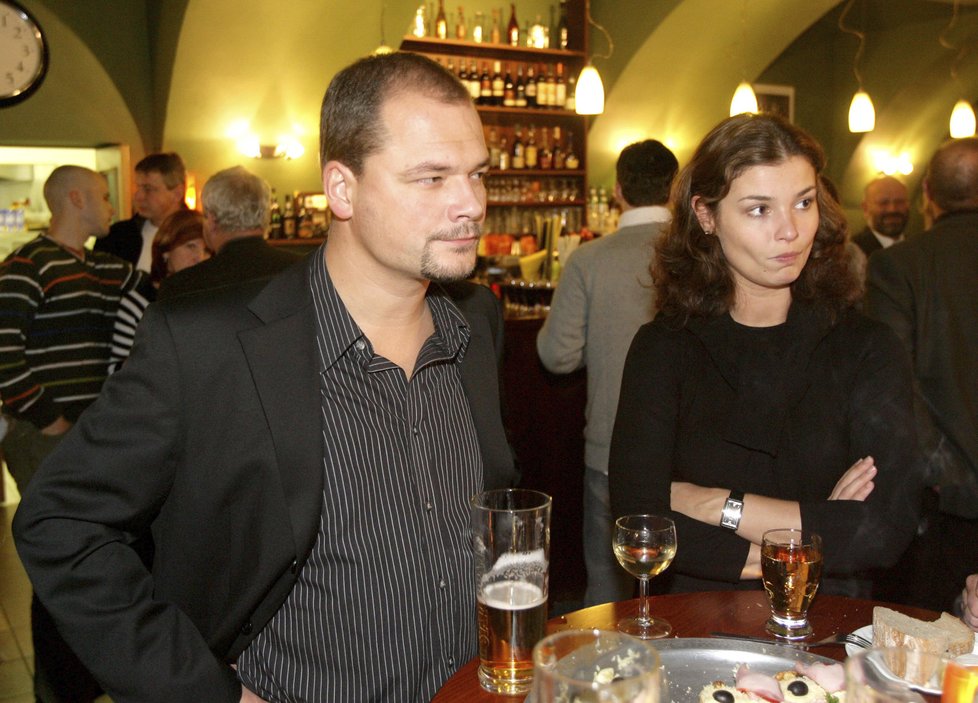 S manželkou Martinou Preissovou (na snímku) je spojuje láska k vínu.
