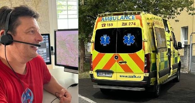 Operátor liberecké záchranky Michal radil rodině při překotném porodu.