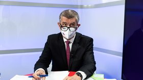 Premiér v demisi Andrej Babiš (ANO) v pořadu Ptám se, pane premiére (11.11.2021)