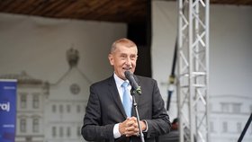 Andrej Babiš na 50. ročníku veletrhu Zahrada Čech v Litoměřicích. (11. 9. 2026)