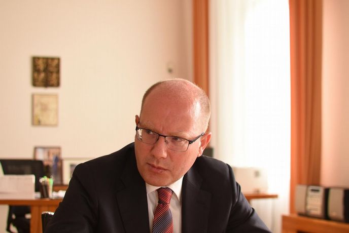Premiér Bohuslav Sobotka