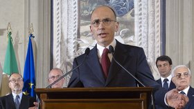 Italský premiér Enrico Letta