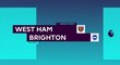SESTŘIH Premier League: West Ham – Brighton 0:3