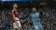 Útočník Manchesteru City Sergio Agüero se proti Middlesbrough prosadil