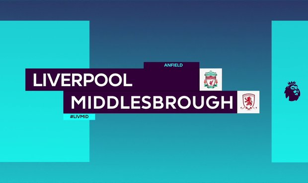 SESTŘIH Premier League: Liverpool - Middlesbrough 3:0