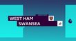 SESTŘIH Premier League: West Ham - Swansea 1:0