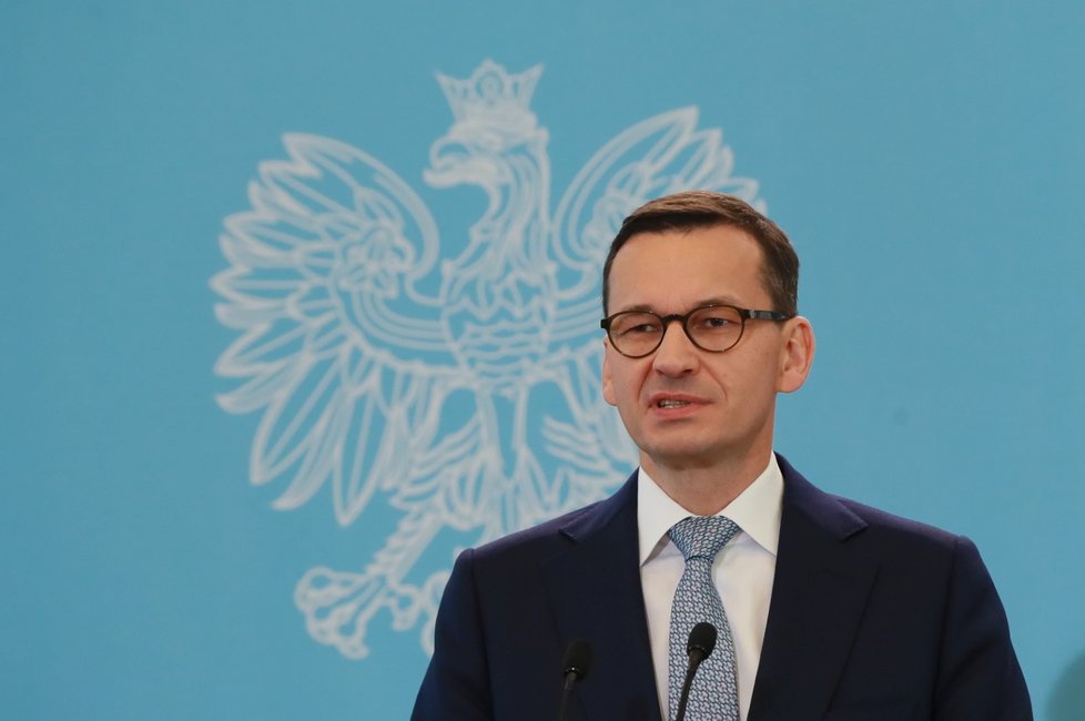 Polský premiér Mateusz Morawiecki