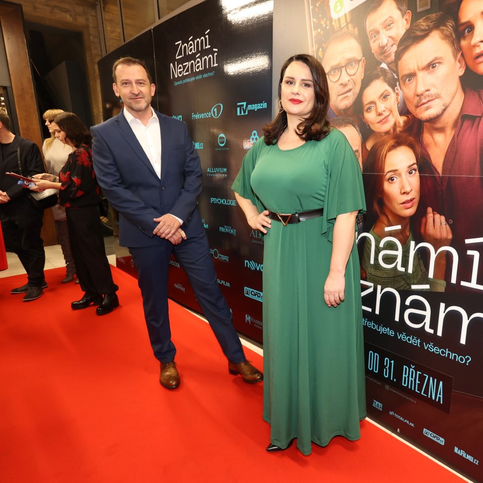 Premiéra filmu Známí Neznámí: Martin Hofmann a Petra Polnišová