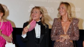 Premiéra filmu Bardotky: Dagmar Havlová, Pavla Krečmerová