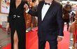 Premiéra filmu Jan Žižka: Iva Kubelková s partnerem Georgem Premiéra filmu Jan Žižka: Iva Kubelková s partnerem Georgem