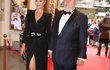 Premiéra filmu Jan Žižka: Iva Kubelková s partnerem Georgem Premiéra filmu Jan Žižka: Iva Kubelková s partnerem Georgem