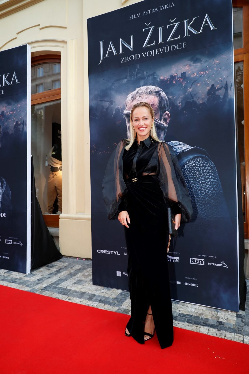 Premiéra filmu Jan Žižka: Renata Langmannová