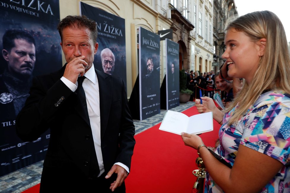 Premiéra filmu Jan Žižka: Til Schweiger