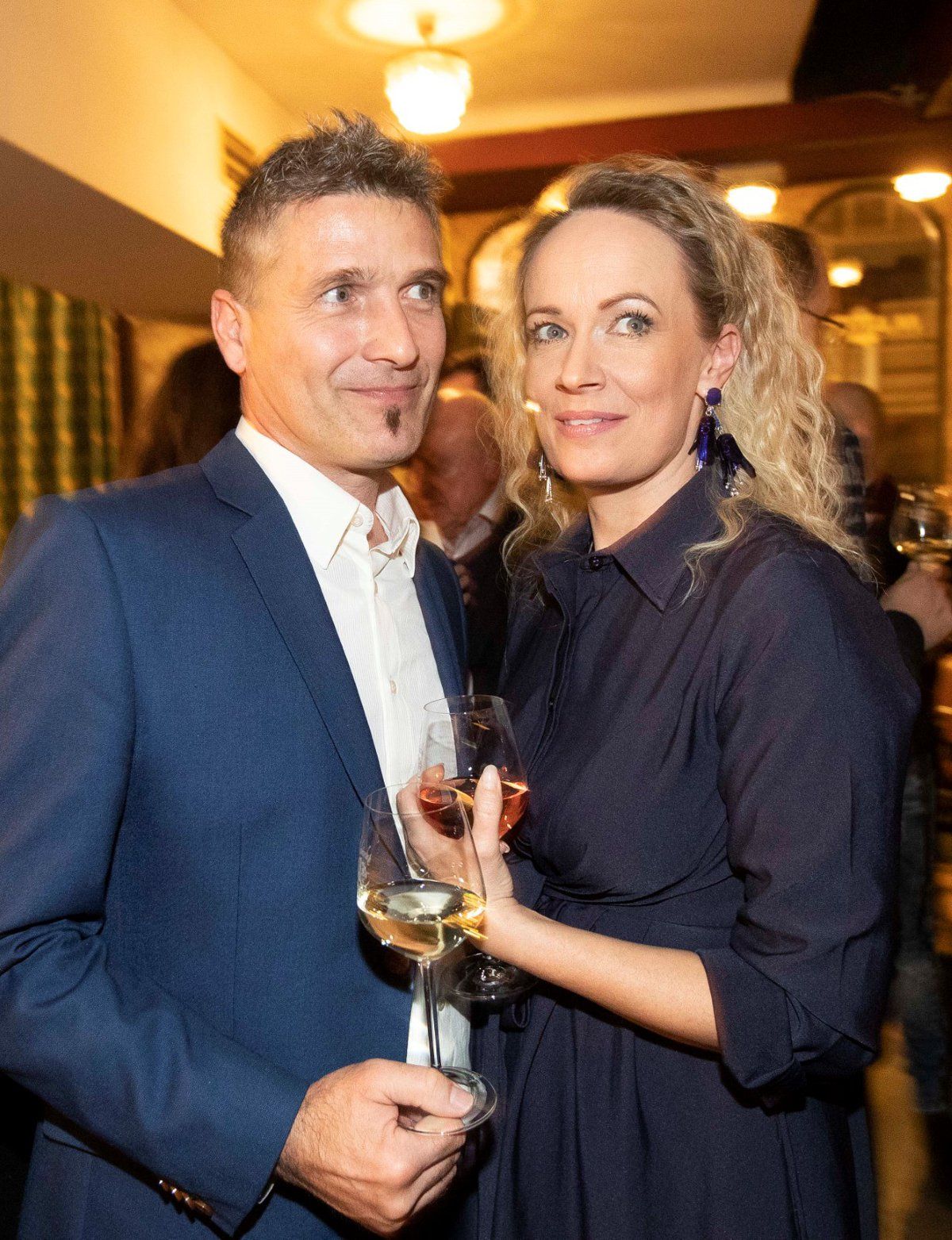 Premiéra Léta s gentlemanem: Alena Antalová s manželem Josefem Juráčkem