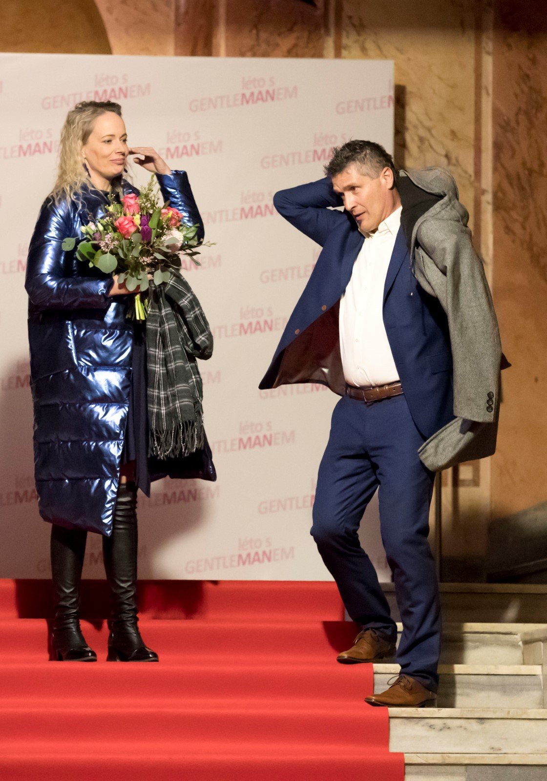 Premiéra Léta s gentPremiéra Léta s gentlemanem: Alena Antalová s manželemlemanem: