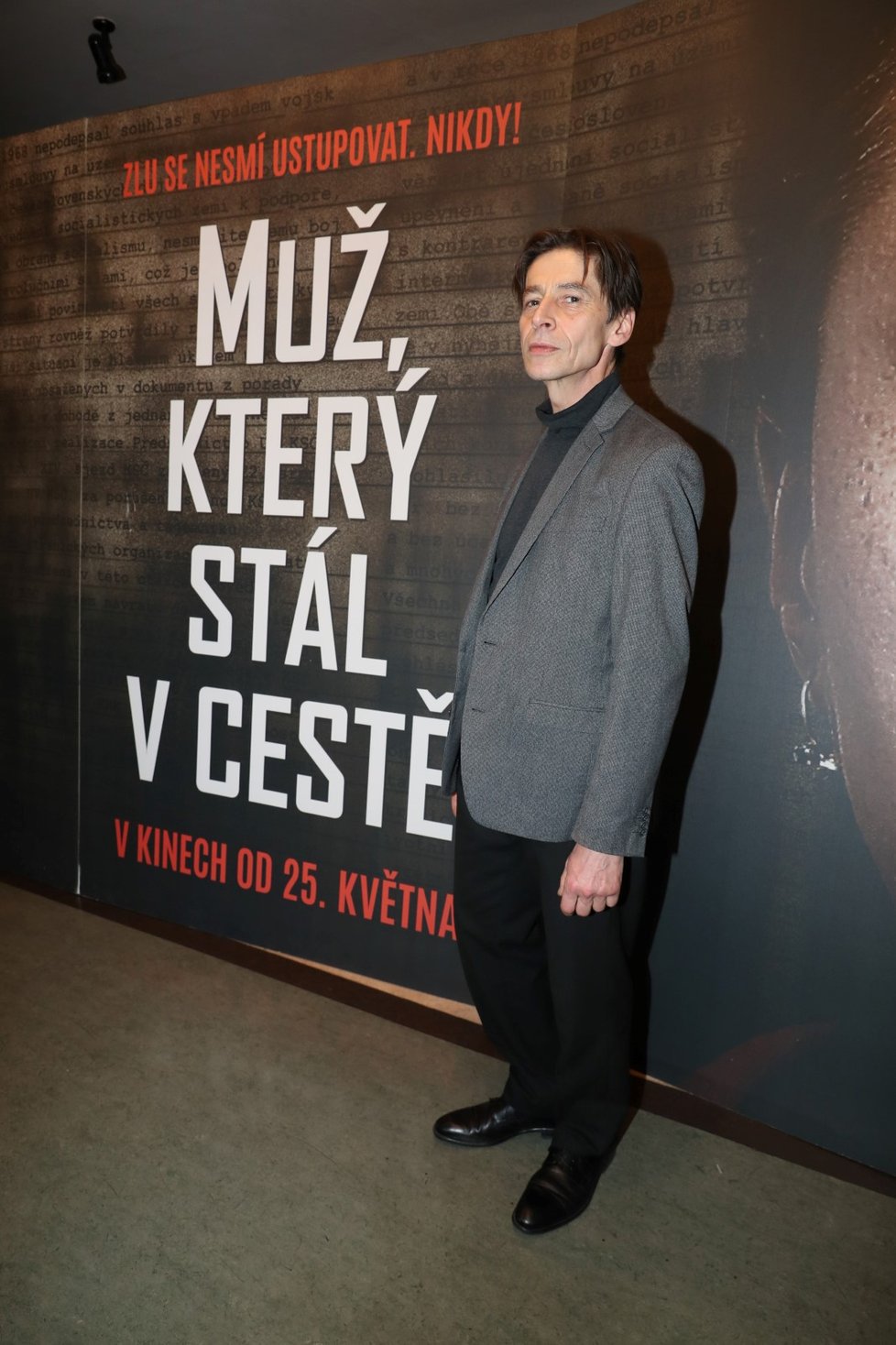 Premiéra filmu Muž, který stál v cestě