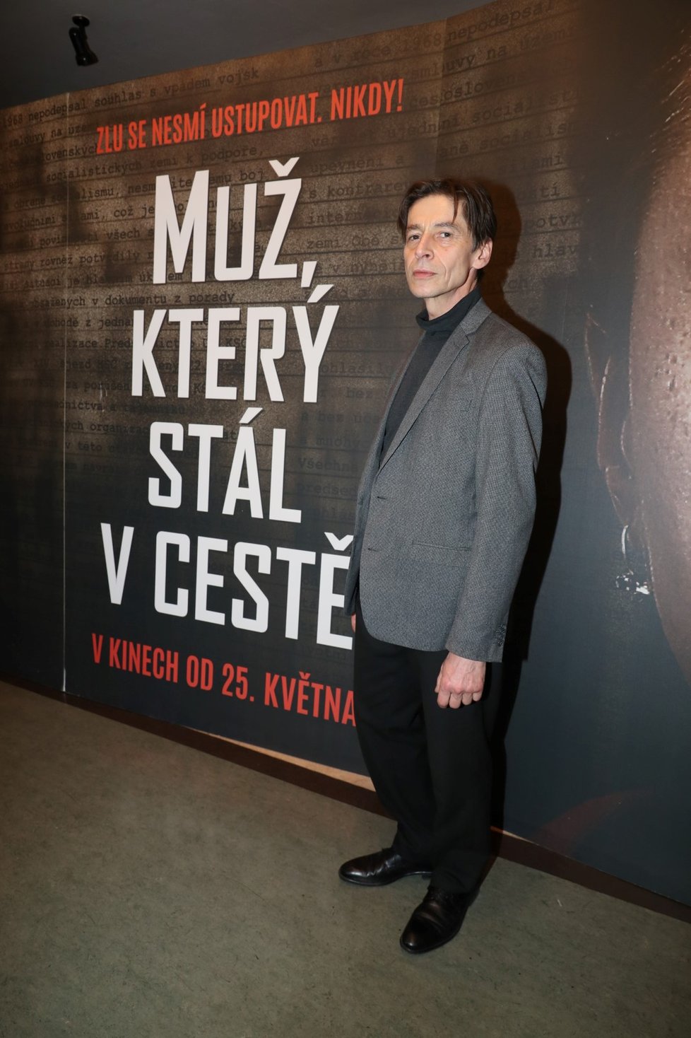 Premiéra filmu Muž, který stál v cestě