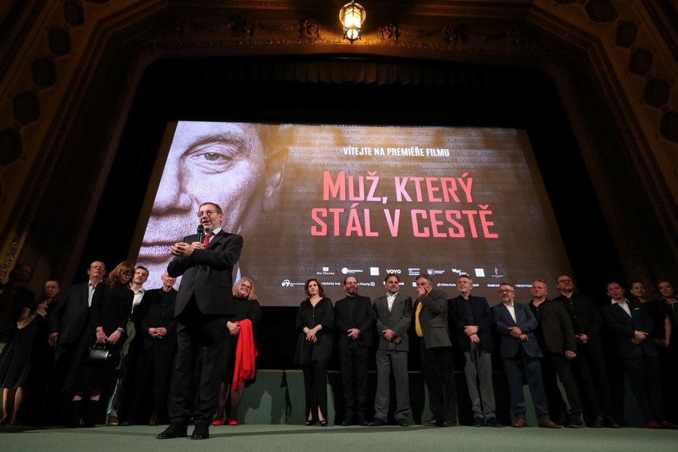 Premiéra filmu Muž, který stál v cestě